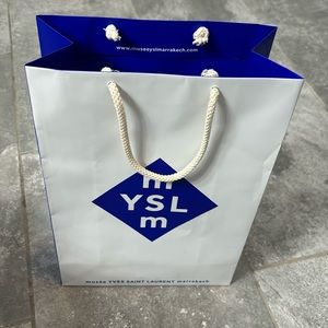 Yves Saint Laurent Shopping Bag from their museum in Morocco